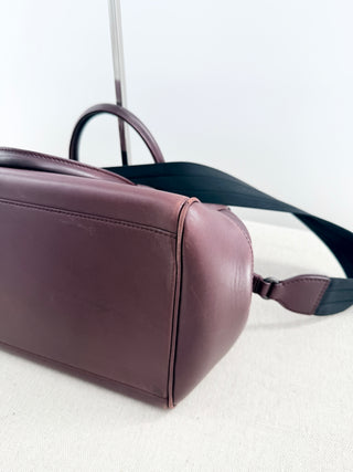 Bottega Veneta ducale bag leather with intrecciato detail and strap