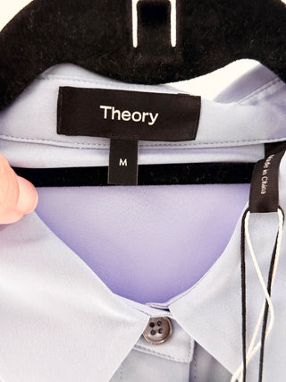 Theory Sunaya O Pleat Blouse, M