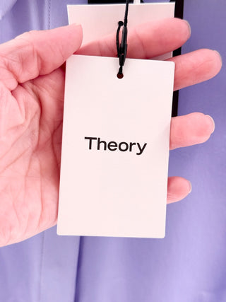 Theory Sunaya O Pleat Blouse, M