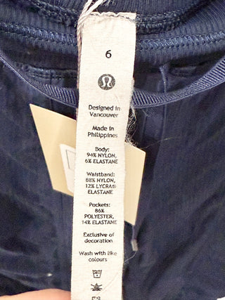 Lululemon Dance Studio Pull On Mid-Rise Drawstring Jogger Pants Women's 6