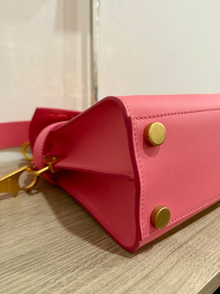 Balmain balmain x Barbie leather bag with strap