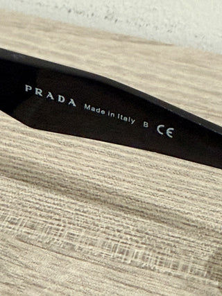 Prada SPR 16 W acetate oversized sunglasses