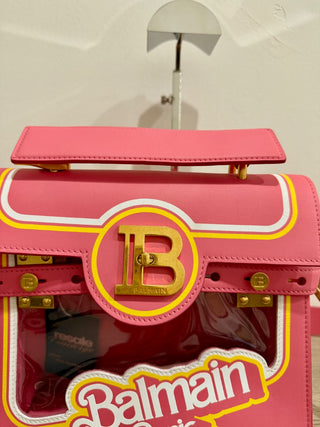 Balmain balmain x Barbie leather bag with strap