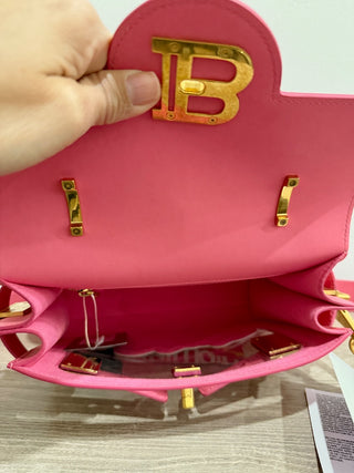 Balmain balmain x Barbie leather bag with strap