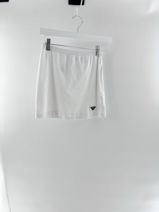 Prada cotton stretch mini skirt, IT 36 / 0 US