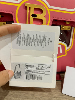 Balmain balmain x Barbie leather bag with strap