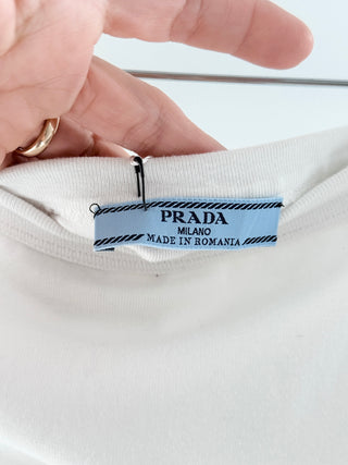 Prada cotton stretch mini skirt, IT 36 / 0 US