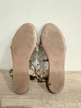 Valentino jelly rockstud flat sandals, 35