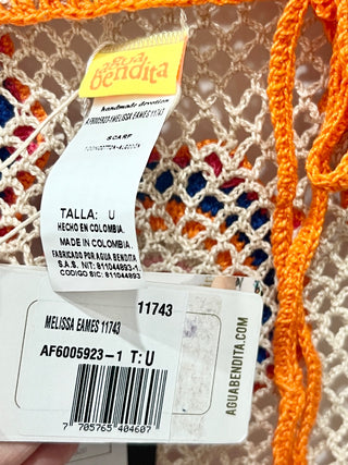 Agua bendita melissa earnes crarf crotchet top, one size