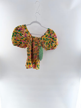 Farm Rio mini cashew top, XS
