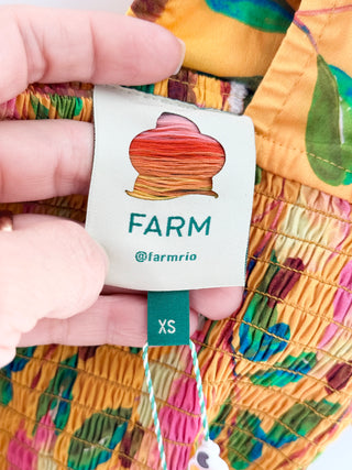 Farm Rio mini cashew top, XS