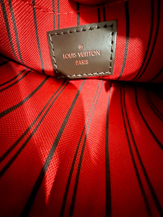 Louis Vuitton neverfull MM damier ebene tote bag with pouch, MM