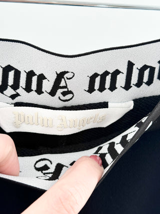 Palm angels crop top and logo leggings, XS