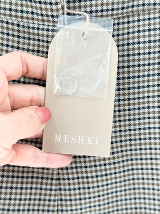 Meshki mila blazer and radley shorts plaid, XS
