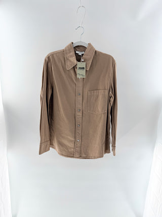 Vince lightweight denim shirt jacket shacket, S oversized