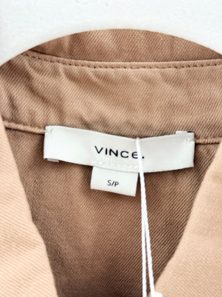Vince lightweight denim shirt jacket shacket, S oversized