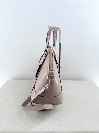 Gucci microguccissima patent large satchel bag