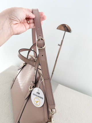 Gucci microguccissima patent large satchel bag