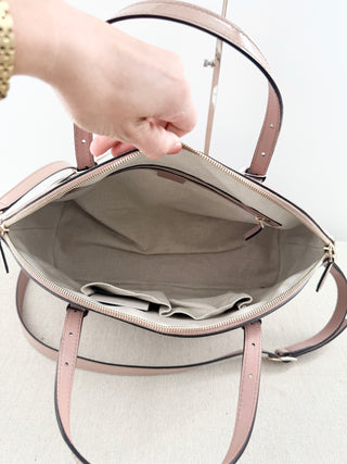 Gucci microguccissima patent large satchel bag