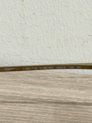 Chanel chanel 4189 aviator metal sunglasses