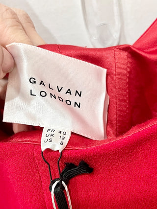 Galvan London red jumpsuit, 8