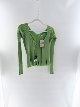 Jacquemus ribbed top, FR 40 / US 8