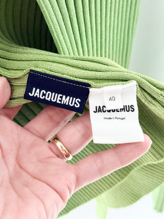 Jacquemus ribbed top, FR 40 / US 8