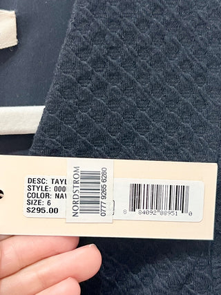 Rebecca Taylor Navy blue sleeveless mini dress, 6