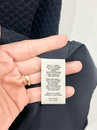 Rebecca Taylor Navy blue sleeveless mini dress, 6