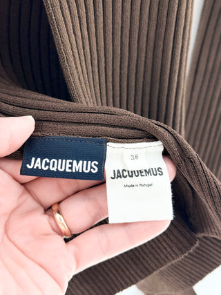 Jacquemus ribbed top, 38 FR / US 6