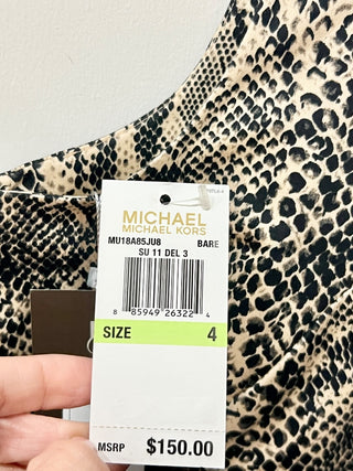 Michael Kors animal print mini dress, 4
