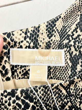 Michael Kors animal print mini dress, 4