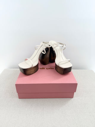 Cult Gaia chara platform shoes, 40