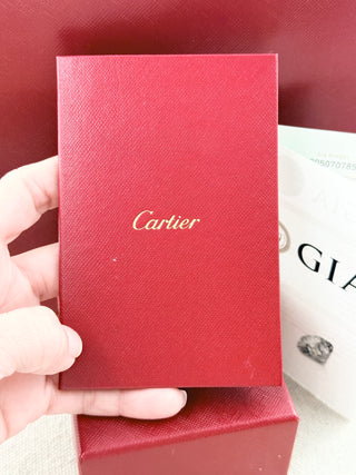 Cartier 0.9 carat diamond platinum ring, 54 / 6.5