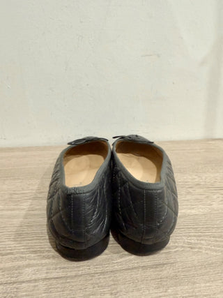 CHANEL quilted leather ballet flats, 36.5