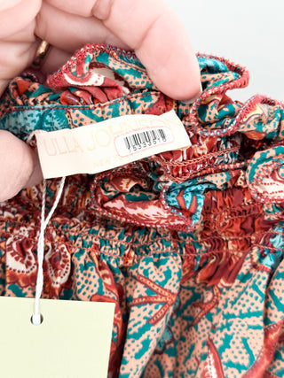 Ulla Johnson Printed Ruffled Mini Dress, 6