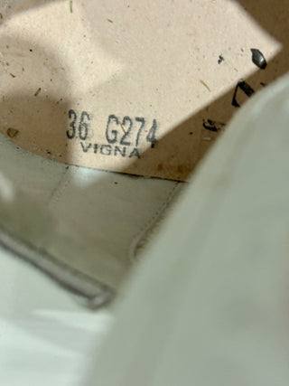 Golden Goose Super-Star Sneakers with Blush Suede and Floral Star White EU 36