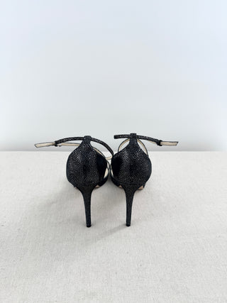 Jimmy Choo metallic platform sandals, 39.5
