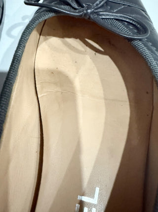 CHANEL quilted leather ballet flats, 36.5