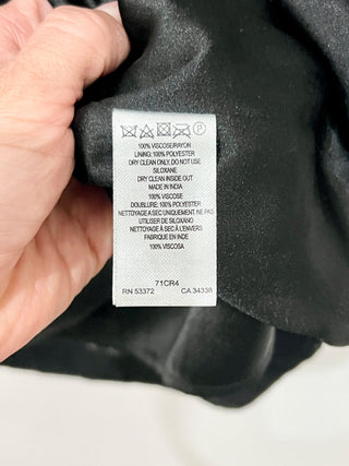 French Connection Embellished Sequin Short Sleeve Mini Shift Dress Black Women 0