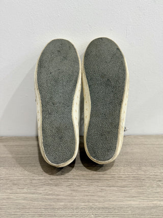 Golden Goose Super-Star Leather Sneakers White with Silver Trim Women's EU 37