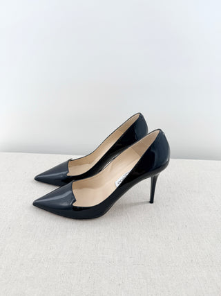Jimmy Choo patent leather pumps, 38
