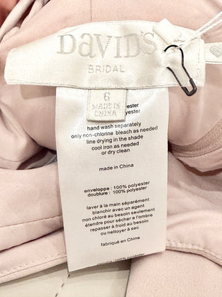 David's Bridal sleeveless maxi dress NWT, 6