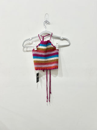Xirena crochet scarf top, S