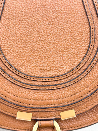 Chloe small leather marcie bag