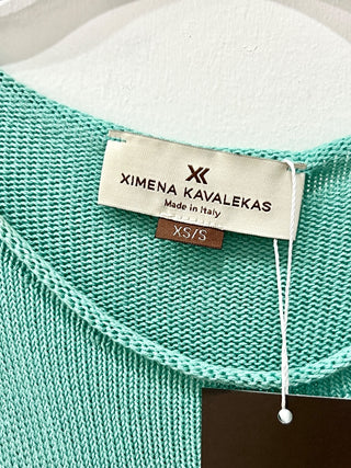 Ximena Kavalekas italian knit dress midi, XS/S