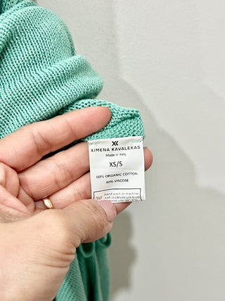 Ximena Kavalekas italian knit dress midi, XS/S