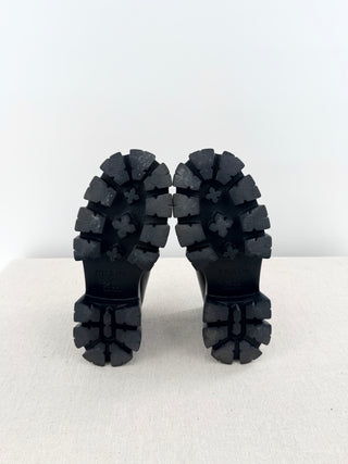 Prada monolith chucky sole loafers leather, 37