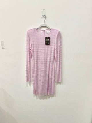 Self Portrait crystal embellished mini dress, 4