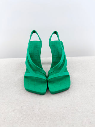 Bottega Veneta jimbo slingback sandals rubber, 37